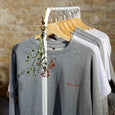 Team Cat Sweatshirt Grey/White Stitching