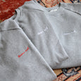 Team Cat Sweatshirt Grey/White Stitching