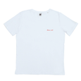 Team Cat T-Shirt White/Red Stitching